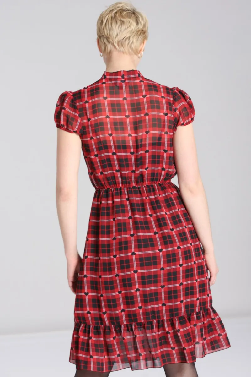 Hell Bunny Dresses|Dresses>Date Night Knee Dress Red