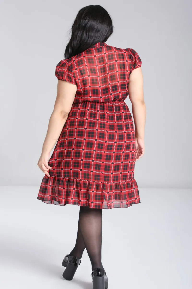 Hell Bunny Dresses|Dresses>Date Night Knee Dress Red