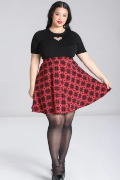 Hell Bunny Skirts|Skirts>Date Night Skirt Red