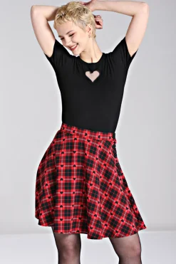 Hell Bunny Skirts|Skirts>Date Night Skirt Red