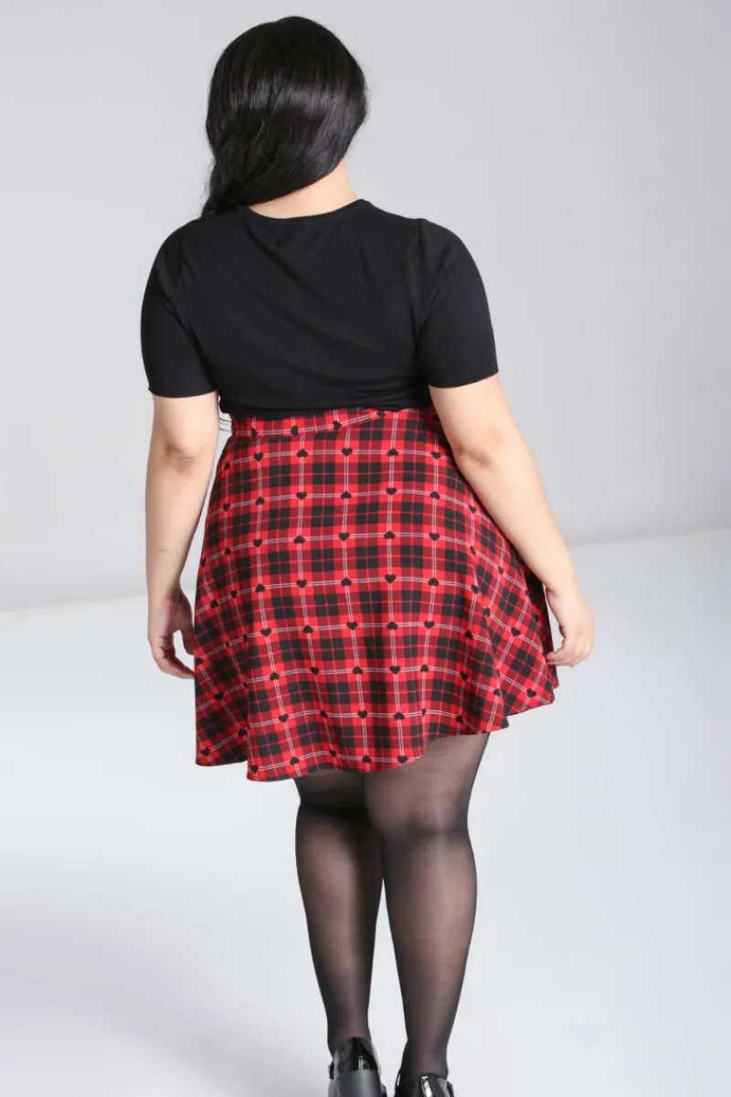 Hell Bunny Skirts|Skirts>Date Night Skirt Red