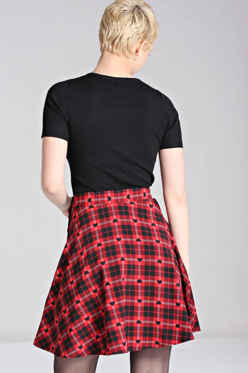 Hell Bunny Skirts|Skirts>Date Night Skirt Red