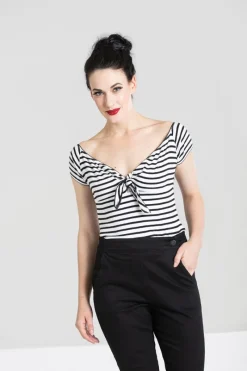 Hell Bunny Tops|Knitwear>Dolly Top Black