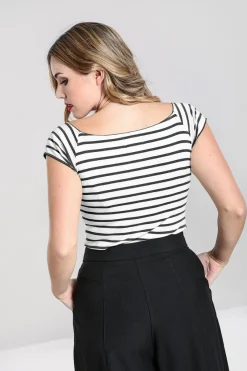 Hell Bunny Tops|Knitwear>Dolly Top - New Black
