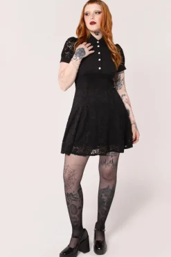 Hell Bunny Dresses|Vintage Dresses>Dominica Mini Dress Black