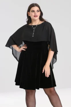 Hell Bunny Dresses|Mini Dresses>Draco Mini Dress Black