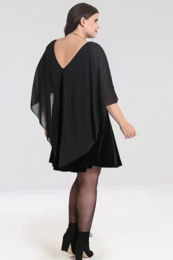 Hell Bunny Dresses|Mini Dresses>Draco Mini Dress Black