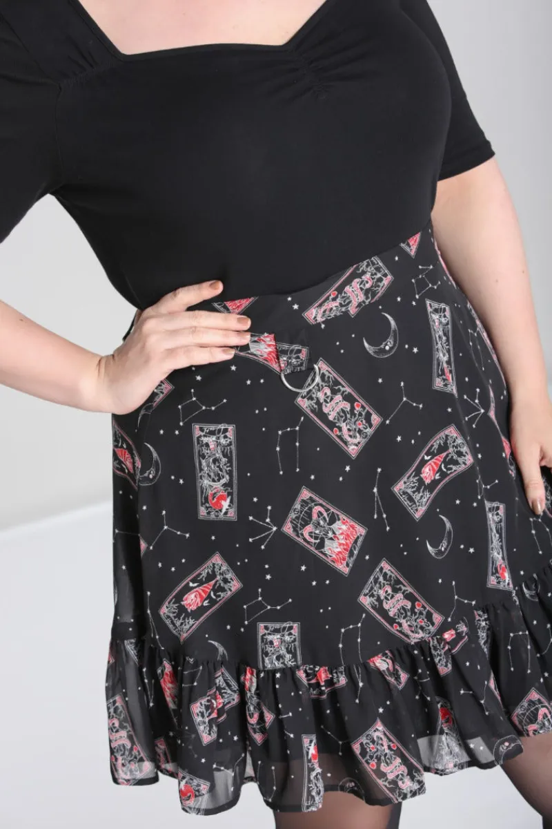 Hell Bunny Skirts|Skirts>Duality Skirt Black
