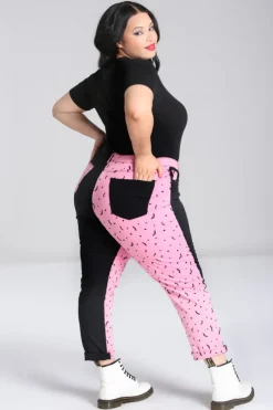 Hell Bunny Trousers & Shorts|Trousers & Shorts>Duo Bat Jeans