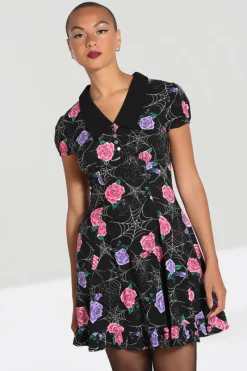 Hell Bunny Dresses|Dresses>Eloise Mini Dress Black