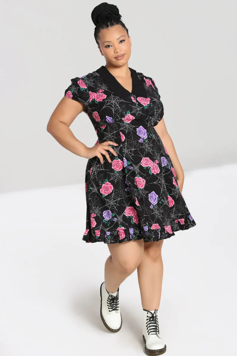 Hell Bunny Dresses|Dresses>Eloise Mini Dress Black