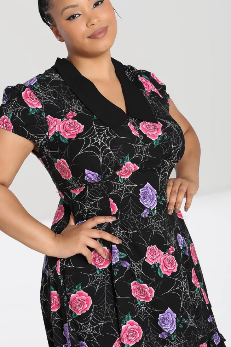 Hell Bunny Dresses|Dresses>Eloise Mini Dress Black