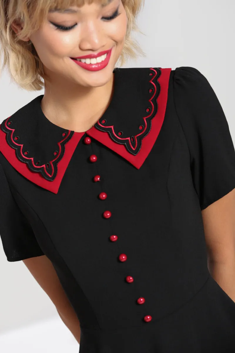Hell Bunny Dresses|Dresses>Emma Mini Dress Black