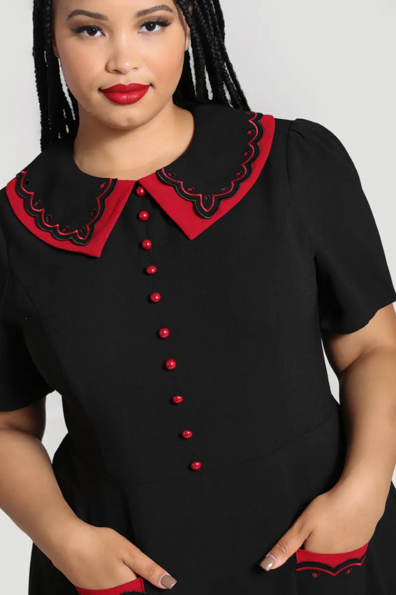 Hell Bunny Dresses|Dresses>Emma Mini Dress Black