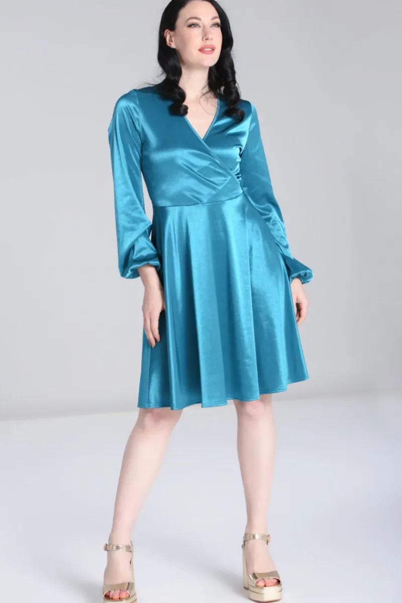Hell Bunny Dresses|Dresses>Emmeline Dress Teal