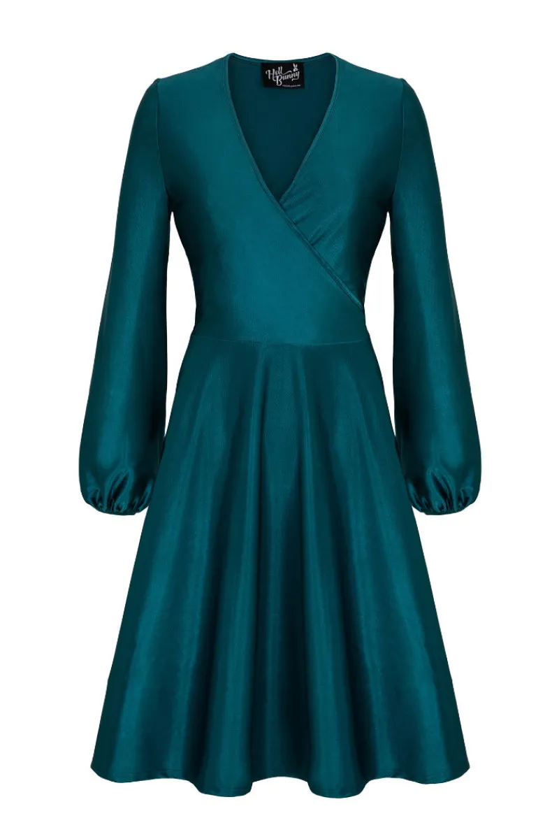 Hell Bunny Dresses|Dresses>Emmeline Dress Teal