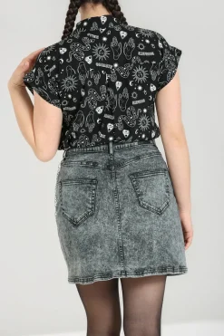Hell Bunny Skirts|Denim><noscript><img width=
