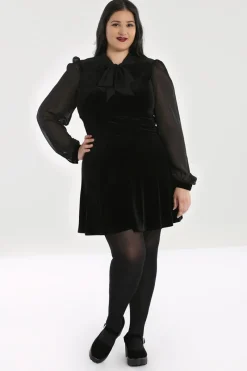 Hell Bunny Dresses|Mini Dresses>Gabriella Mini Dress Black