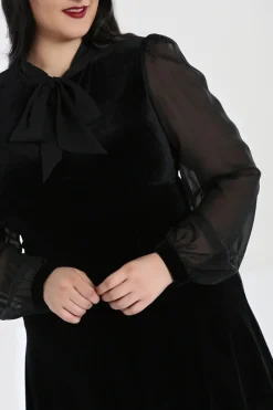 Hell Bunny Dresses|Mini Dresses>Gabriella Mini Dress Black
