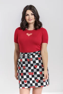 Hell Bunny Skirts|Skirts>Ginberry Mini Skirt Black