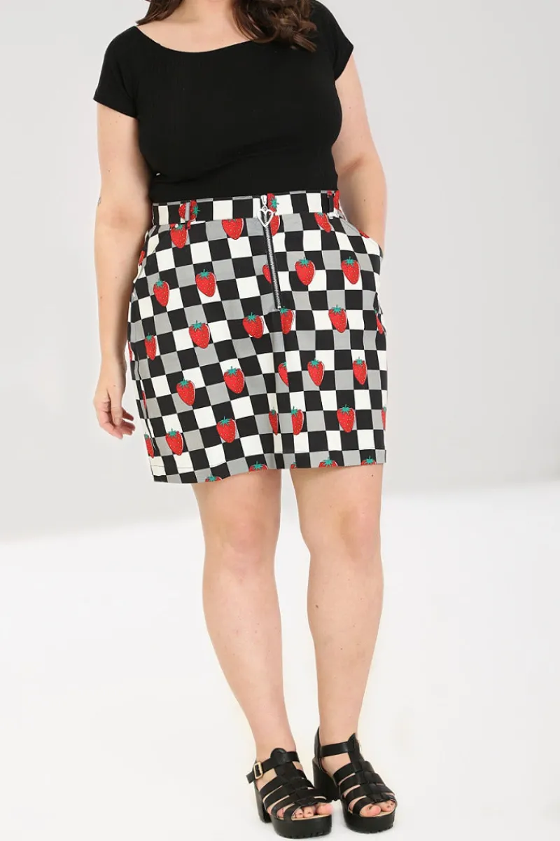 Hell Bunny Skirts|Skirts>Ginberry Mini Skirt Black