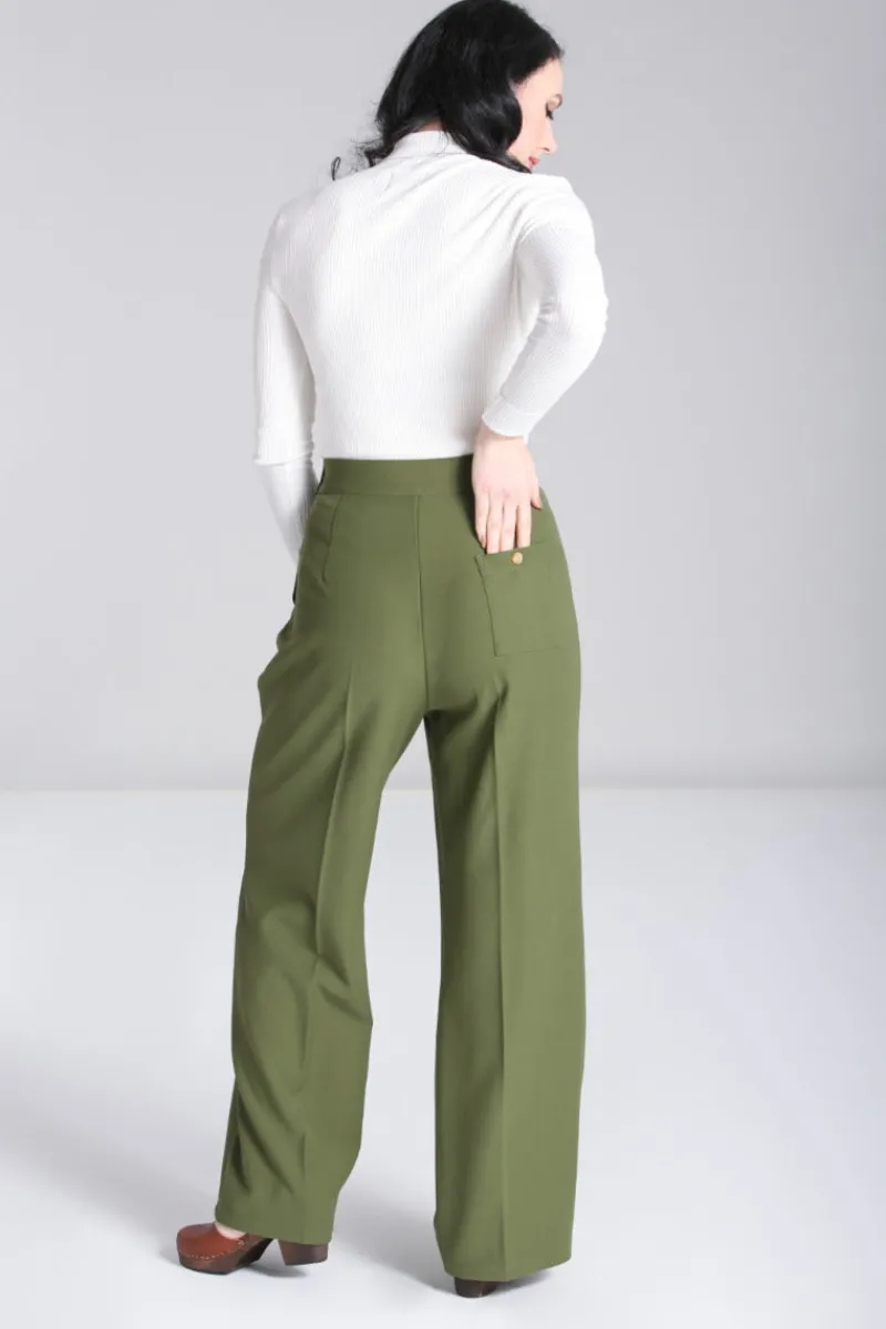 Hell Bunny Trousers & Shorts|Trousers & Shorts>Ginger Swing Trousers