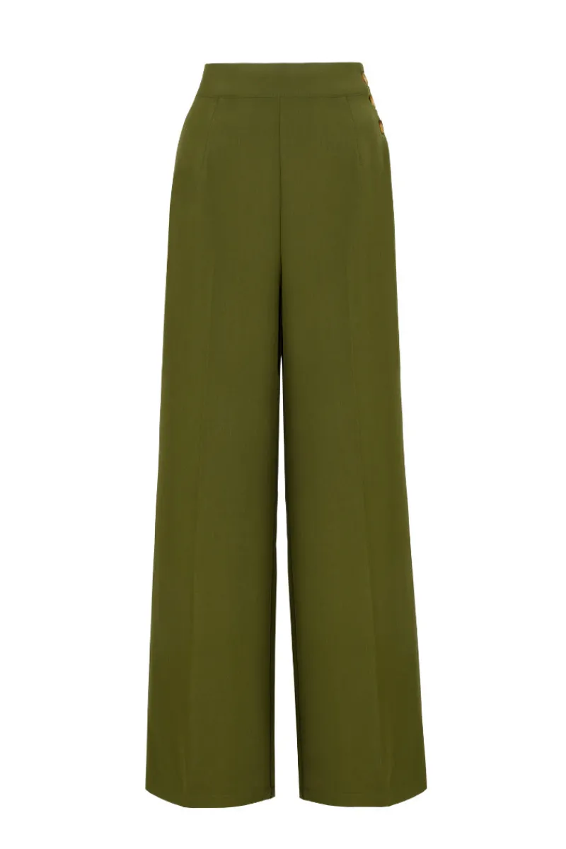 Hell Bunny Trousers & Shorts|Trousers & Shorts>Ginger Swing Trousers