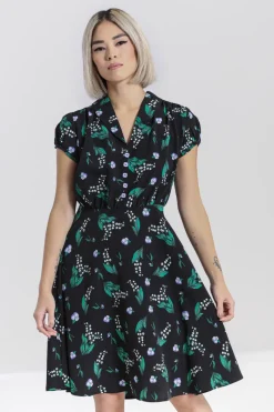 Hell Bunny Dresses|Dresses>Good Luck Mid Dress Black