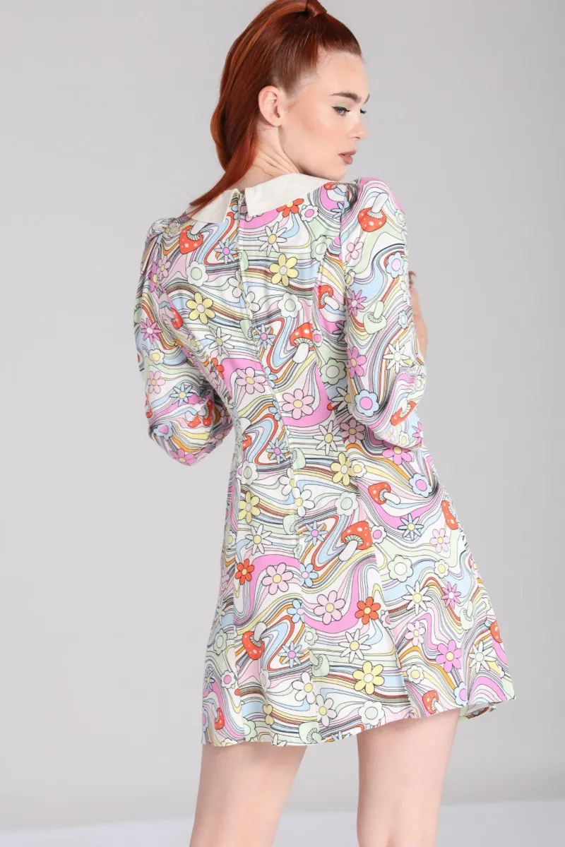 Hell Bunny Dresses>Happy Daze Dress Multi