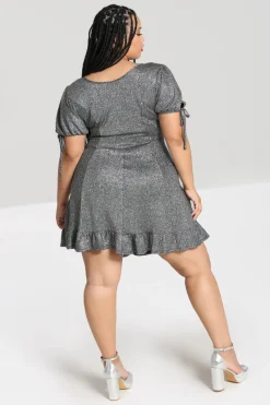 Hell Bunny Dresses|Dresses>Haze Mini Dress Silver
