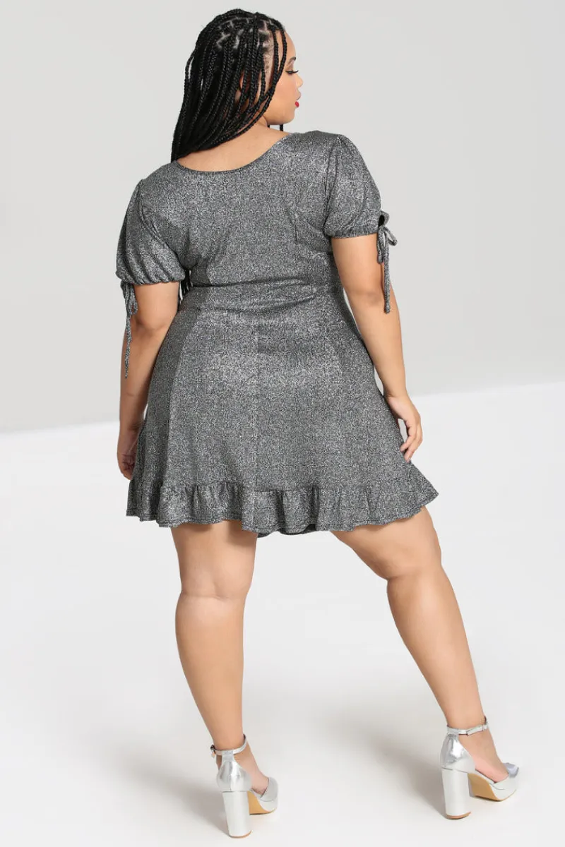 Hell Bunny Dresses|Dresses>Haze Mini Dress Silver