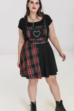 Hell Bunny Dresses|Dresses>Heather Pinafore Dress Black