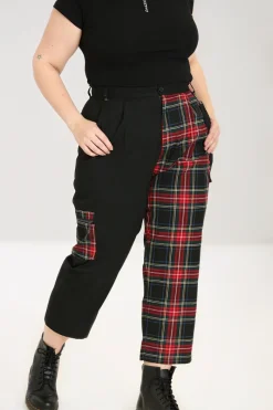 Hell Bunny Trousers & Shorts|Trousers & Shorts>Heather Trousers Black