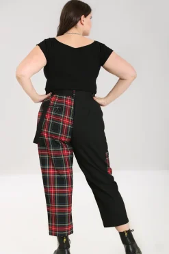 Hell Bunny Trousers & Shorts|Trousers & Shorts>Heather Trousers Black