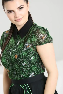 Hell Bunny Tops|Blouses>Hex Blouse