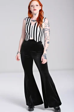 Hell Bunny Trousers & Shorts|Trousers & Shorts>Iggy Trousers Black