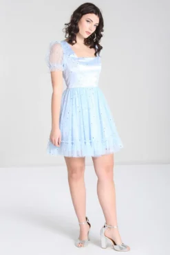 Hell Bunny Mini Dresses|Dresses>Infinity Mini Dress Blue