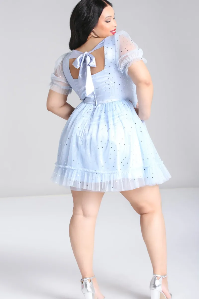 Hell Bunny Mini Dresses|Dresses>Infinity Mini Dress Blue