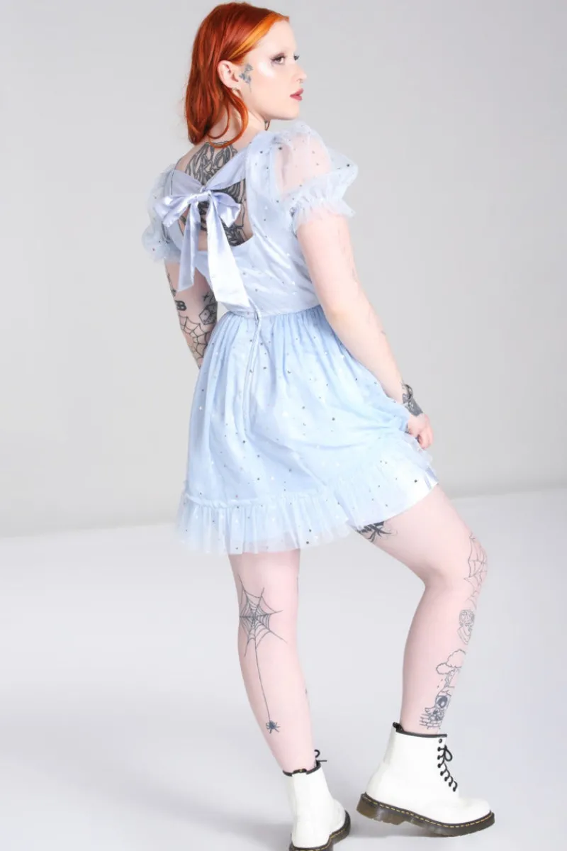 Hell Bunny Mini Dresses|Dresses>Infinity Mini Dress Blue