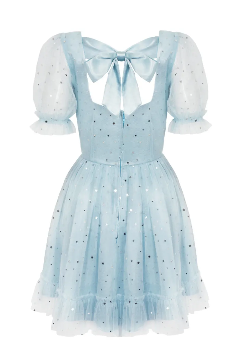 Hell Bunny Mini Dresses|Dresses>Infinity Mini Dress Blue