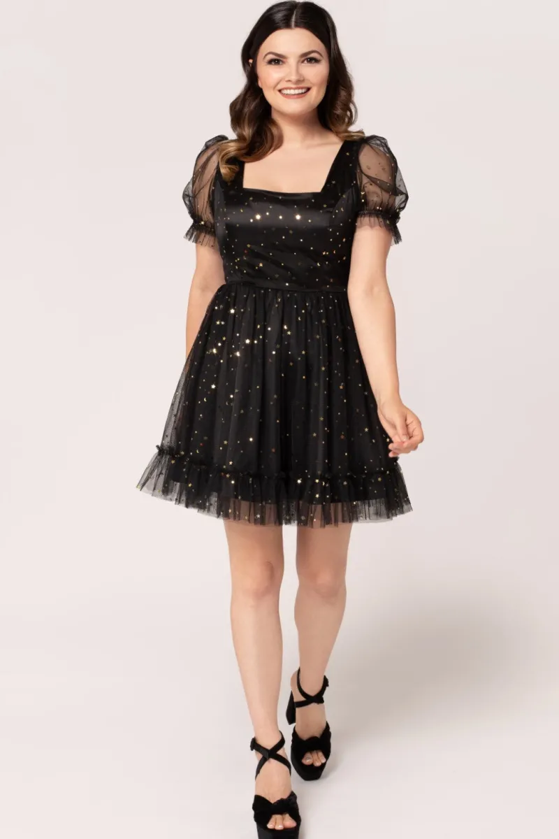 Hell Bunny Dresses|Mini Dresses>Infinity Mini Dress Black