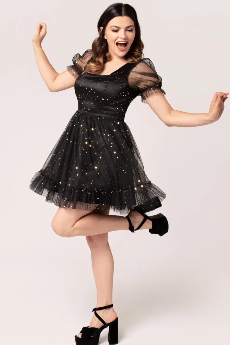 Hell Bunny Dresses|Mini Dresses>Infinity Mini Dress Black