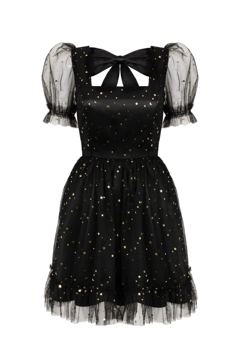 Hell Bunny Dresses|Mini Dresses>Infinity Mini Dress Black