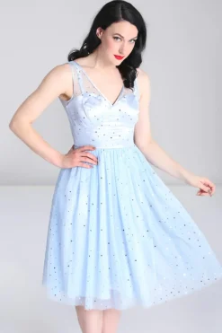 Hell Bunny Dresses|Midi Dresses>Infinity 50's Dress Blue