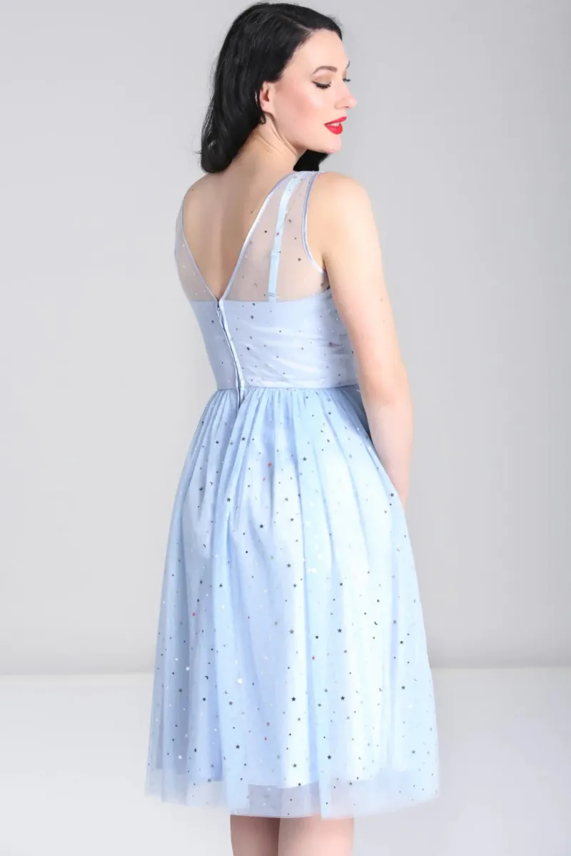 Hell Bunny Dresses|Midi Dresses>Infinity 50's Dress Blue