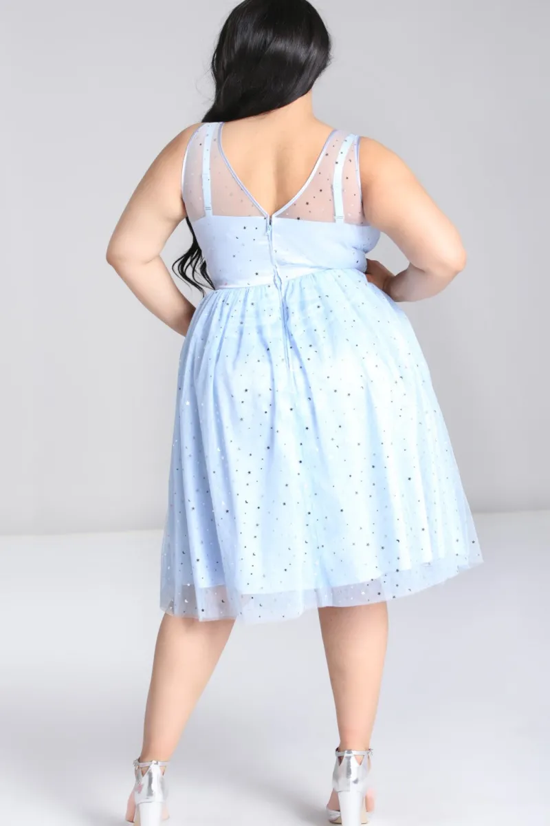 Hell Bunny Dresses|Midi Dresses>Infinity 50's Dress Blue