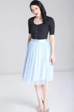 Hell Bunny Skirts|Skirts>Infinity 50'S Skirt Blue