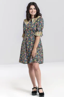Hell Bunny Dresses|Dresses>Ingalls Mini Dress Black