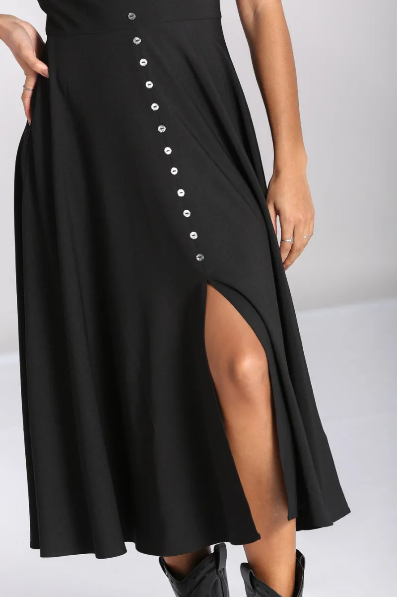 Hell Bunny Dresses|Knee Dresses>Jinx Dress Black
