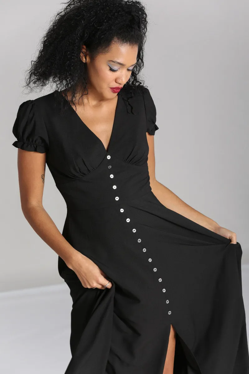 Hell Bunny Dresses|Knee Dresses>Jinx Dress Black
